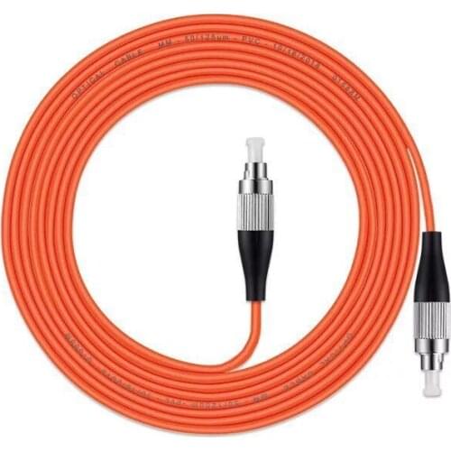 5PCS/lot FC/UPC-FC/UPC Fiber Optic Patch Cord MultiMode Optical Cable MM Multimode Duplex Fiber Optic Jumper Patch Cord FTTH