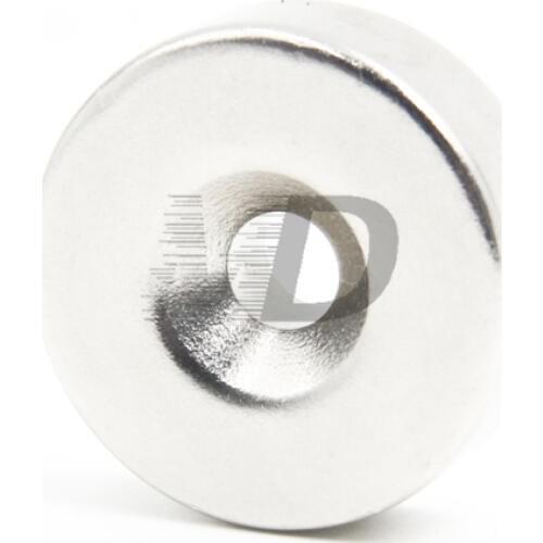 50pcs Super Strong Round Neodymium Countersunk Ring Magnets 35mm x 5mm Hole: 6.5mm N50 Neodymium Magnet Free Shipping