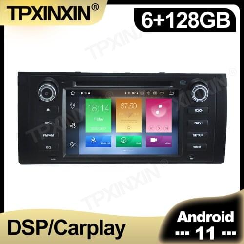 128GB Android 11.0 Car Radio For BMW M5 E39 1996 - 2007 Multimedia Auto Video DVD Player Navigation Stereo GPS 2 din Accessories