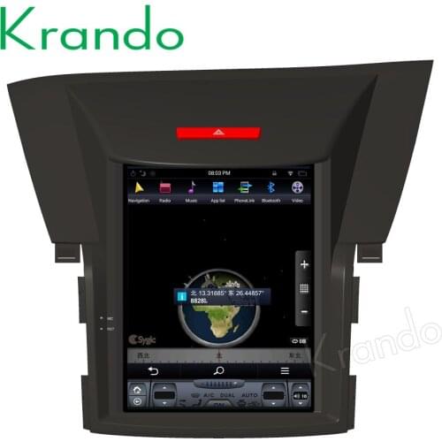 Krando Android 9.0 4G 32G 10.4" Tesla Vertical Screen Car Radio Multimedia Audio for Honda CR-V 2012-2015 Navi Auto Stereo WIFI