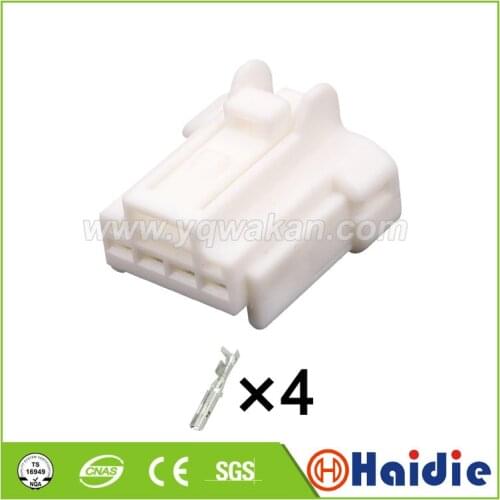 Free shipping 2sets 4pin auto electric plastic housing plug sealed wiring harness connector