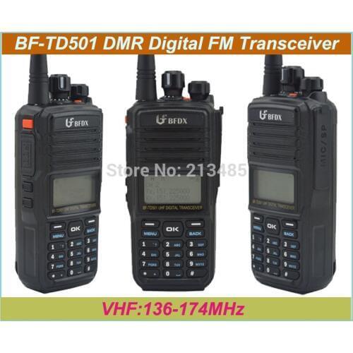 BFDX BF-TD501 VHF 136-174MHz DMR Digital FM Transceiver
