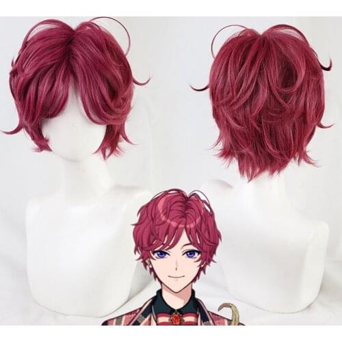 Chloe Promise of Wizard Nero Wig Heat Resistant Synthetic Cosplay Red Hair Halloween Party+ Free Wig Cap