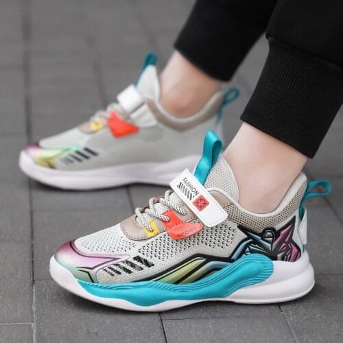 Boys Running Shoes Children Sneakers Mechas Fashion Sports Shoes Child Rubber Leisure Trainers Shoes Kids Sneakers 2021 Autumn