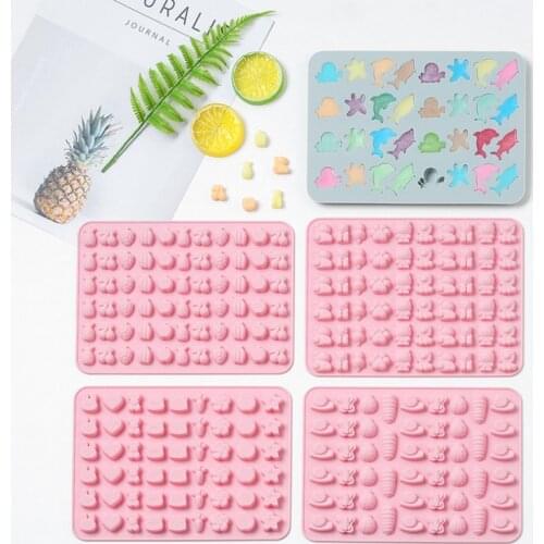 Fruit animal chocolate fudge jelly silica gel mold