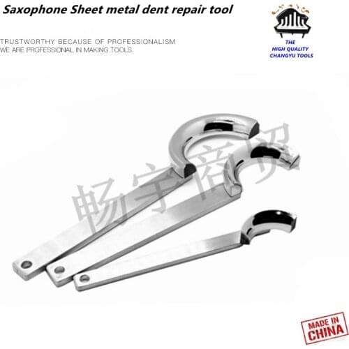 Wind instrument repair tool Saxophone Maintenance tool Saxophone tube flared pipe mould Sheet metal dent repair tool