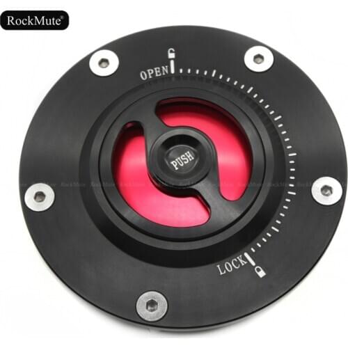 Motorcycle Gas Fuel Tank Cover For Ducati Panigale 899/959/1199/1299 Streetfighter 848 XDiavel S Keyless Quick Release Blank Cap