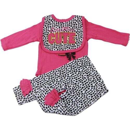 Reborn Baby Doll Clothes fit NPK DOLL bebe reborn 50-58cm real alive newborn dolls dress for children gift toys