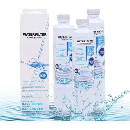 Hot! Free Shipping Carbon Refrigerator Water Purifier Filter Replacement For Sansung Da29-00020b Refrigerator Filter 3 Pcs/lot