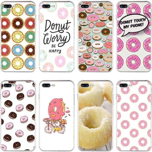 25H donut wonderland Soft TPU Silicone Cover Case For Apple iPhone 6 6s 7 8 plus Case