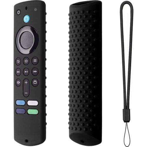 M5TD Shockproof Silicone Case Exquisite Protective Cover Compitable with Amazon Fire TV Stick (3rd Gen) Remote Control
