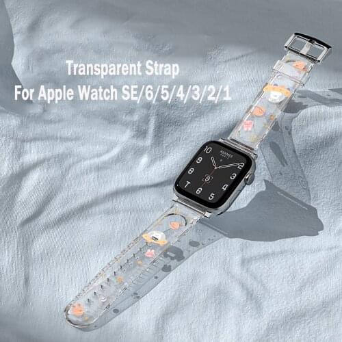 Soft Silicone band + case for For Apple Watch 4 5 40mm 44mm Bracelet for Iwatch Series 5 40mm 44mm protective case