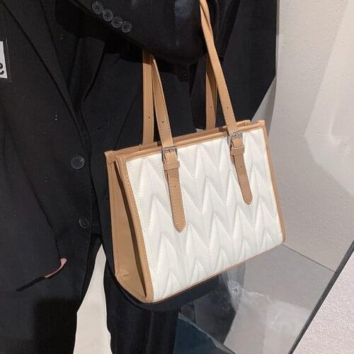 Embroidery Thread Bag 2021 New Bag Autumn Fashion Lady Luxury High-quality Net Red One-shoulder Underarm Tote Small Square Bag