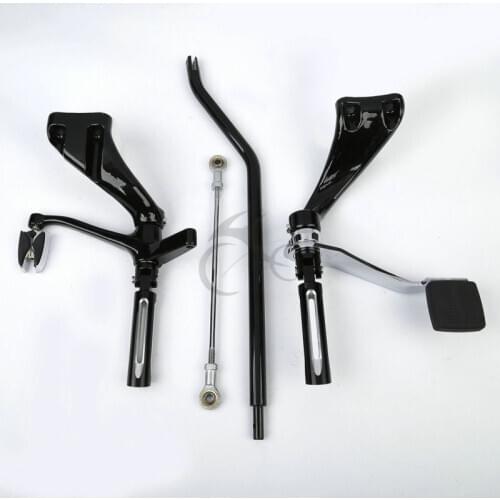 Motorcycle Footpeg Extended Forward Controls For Harley Sportster Iron 883 1200 Forty Eight Super Low 2014-2018