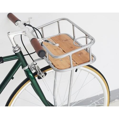 Vintage road bike Basket fixed gear bike Panniers MTB Multi-functional Bicycle Basket Bags commuter Bike Accessories