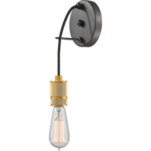 Vintage Loft Wall Light E27 Edison Bulb Plated Iron Retro Industrial Home Lighting Bedside Lamp