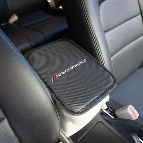 For BMW X1 X3 X5 X6 E46 e39 E90 E36 E60 E34 E30 1PCS Car Armrest Pad Covers Auto Seat Armrests Storage Protection Cushion 1pcs