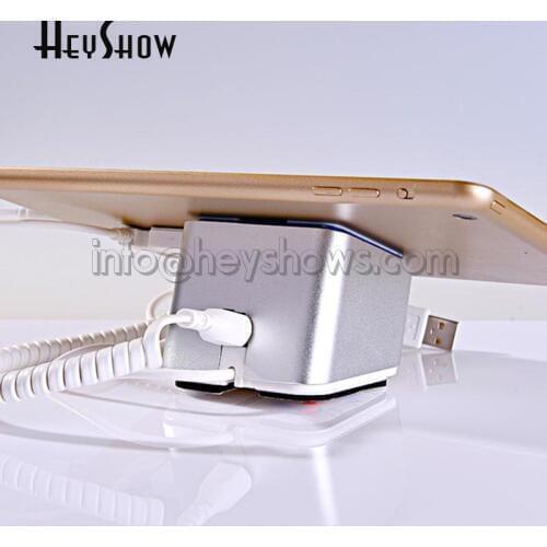 Wireless Tablet Security Burgla Alarm Display Stand Charging Andriod Apple Samsung Ipad Anti Theft Device Holder For Retail Shop