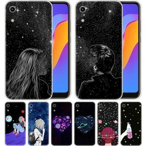 Luxury Soft Silicone Case sky Space planet for Huawei Honor 9X 8A 7A 20 Pro 7X 8X 7S 8S 8 9 10 Lite View 20 20i 10i Play Fashion