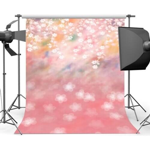 Mehofoto Floral Children Backdrop Photography Newborn Birthday Background for Photo Studio S-2979