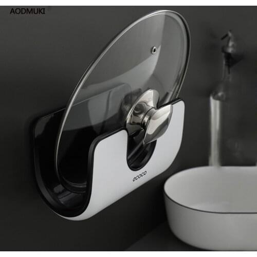 Pot Lid Rags Chopping Board Holder Wall-mounted Punch-free Kitchen Home Organizer Shelf Artifact Storage Rack Dish Drying Shelf