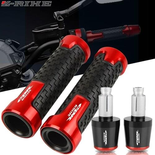 Motorcycle Accessories 22mm 7/8" Handlebar Hand Grips Handle Bar Grip Ends FOR HONDA CBR650R CBR 650R CB650R 2018 2019 2020 2021