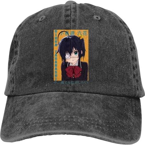 Adjustable Solid Color Baseball Cap Rikka Takanashi Beaty Washed Cotton Chuunibyou Demo Koi ga Shitai Anime Sports Woman Hat