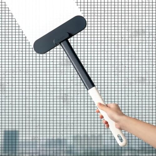 Disassembly-Free screen window mesh cleaning brush Control Anti-mosquito Net window cleaner dust removal brush long handle Wiper