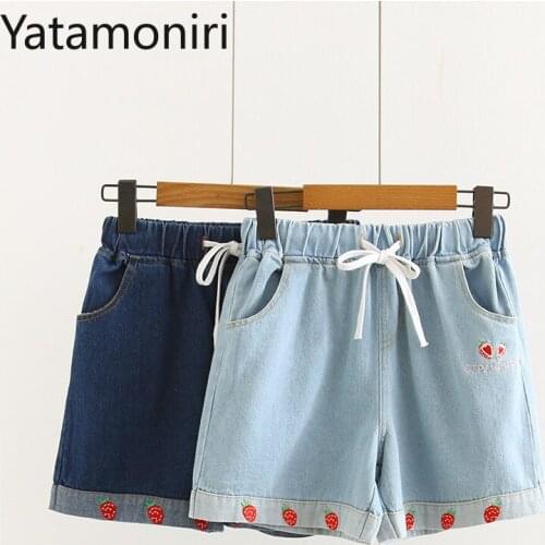 YATAMONIRI Women Jeans Shorts