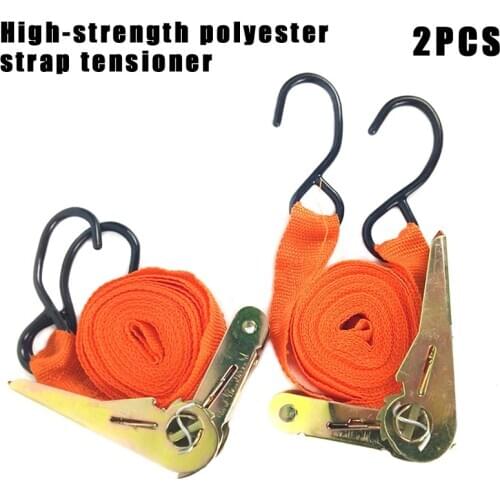 2 Pcs 4.5m Endless Ratchet Strap Tie Downs High Strength Multipurpose Durable Load Cargo F-Best