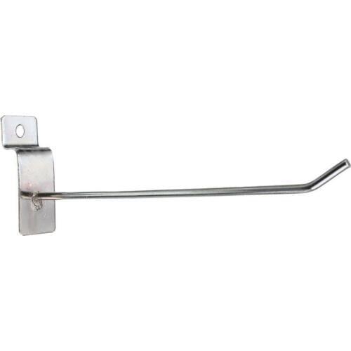25 x Slatwall Single Hook Pin Shop Display Fitting Prong Hanger