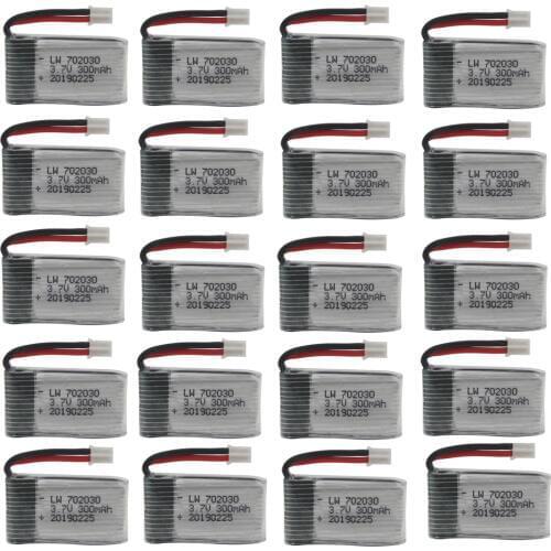 3.7v Lipo Battery For H56 3.7V 300mAh For H56 T2G Drone Battery RC Quadcopter Spare Part Lipo Battery