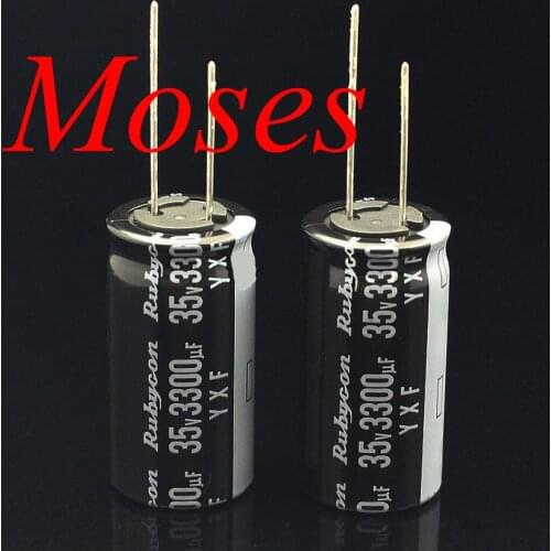 35v 3300uf +/- 20% YXF Capacitance 100% Original New Audio Capacitors Electrolytic Capacitor Radial 18x35.5mm