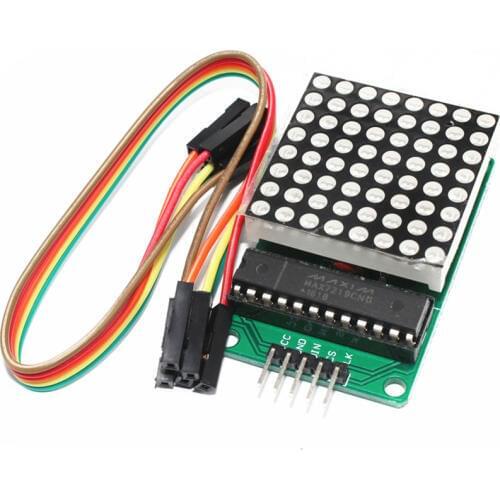 3pcs/lot MAX7219 Dot matrix display module single-chip control module DIY kit for arduino MAX7219CNG