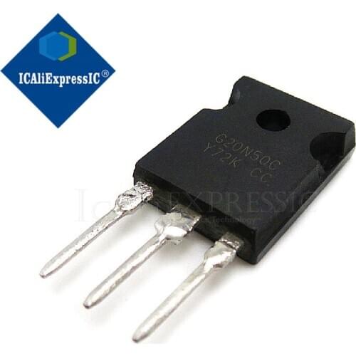 5PCS SIHG20N50C G20N50C 20A 500V TO247 MOS FET original authentic In Stock