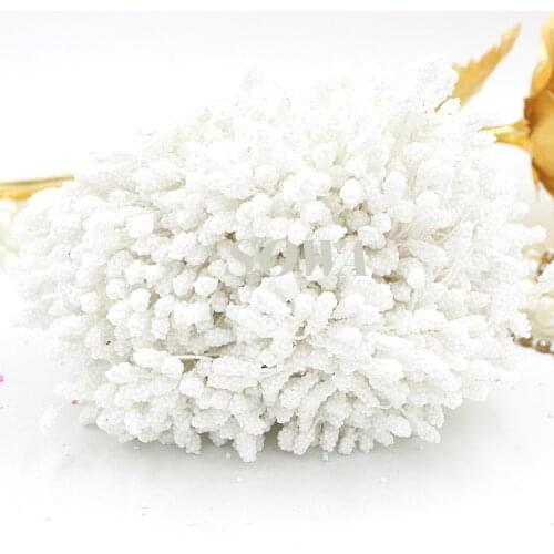 Free Shipping New Arrival 800pcs/Lot 5mm White Foam Flower Stamen Pistil Cake Decoration Craft DIY Hot Sales