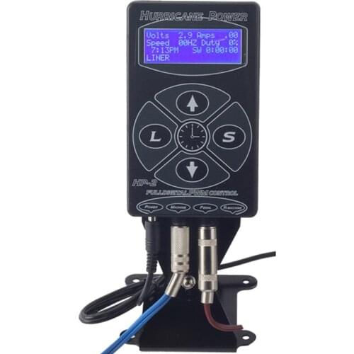 AU/EU/UK/US Plug Professional HP-2 Tattoo Power Supply Digital Dual LCD Display for Tattoo Machine Set