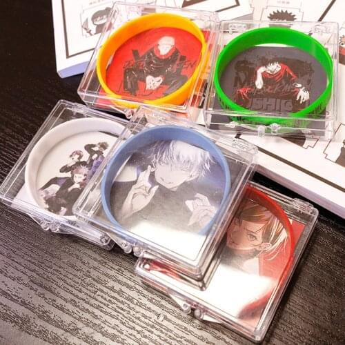 Brdwn Jujutsu Kaisen Itadori Yuji Fushiguro Megumi Kugisaki Nobara Gojo Satoru Cosplay Wristband