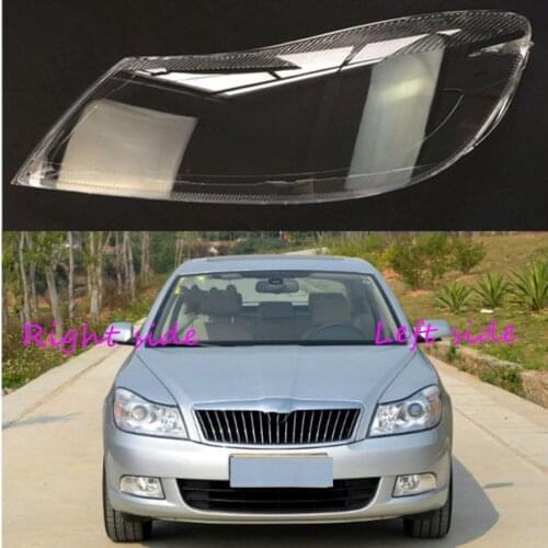 For Skoda Octavia 2010 2011 2012 2013 2014 Car Headlight cover Headlamp Lens Auto Shell Cover