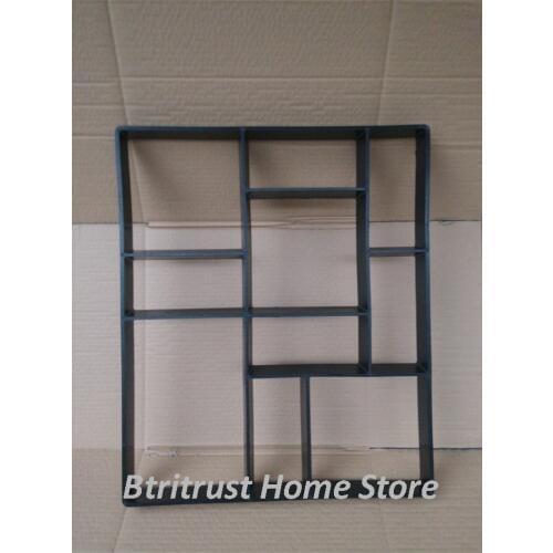 The No.4 New Path Pathmate Garden Walk Maker Mould with concrete paving mold the No.4