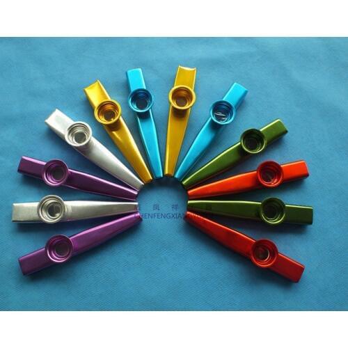 2017Desconto Hot Metal Kazo Instrumento Musical Flauta Boca o Presente Do Partido frete