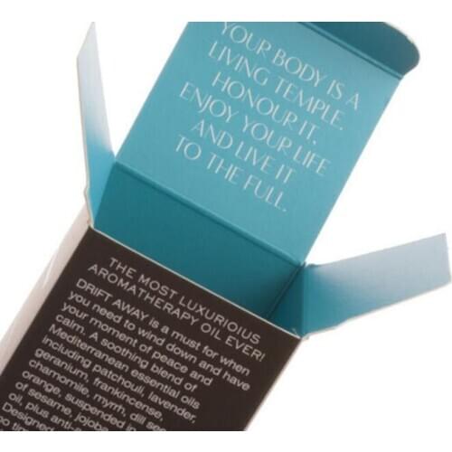 Custom printed logo cosmetic paper box packaging ---DH12355