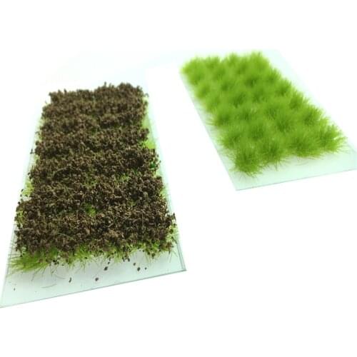 One Box New 8mm Flock Grass For Ho Train Layout Architecture Model Building Diorama Kits Toy Materails