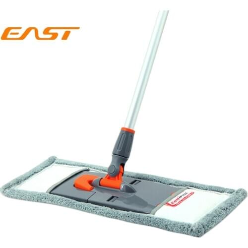 East Flat Mop Microfiber Cloth Floor Cleaning Mops Floor Washing Wiper Kitchen Living Room Household Cleaning Tools