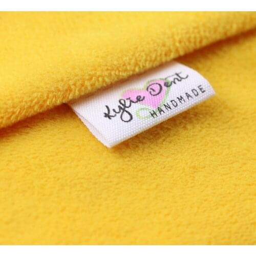 Custom Sewing label, Handmade Tags, Custom kids Name Labels,Cotton Ribbon labels, Logo Labels(MD0011)