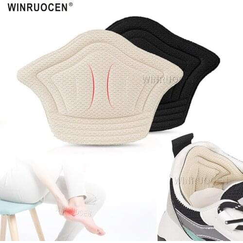 Crash Insole Patch Anti Slip Half Insoles for Women Men Running Shoes Adjust Shoe Size Heel Back Liner Self-Adhesive Sticker