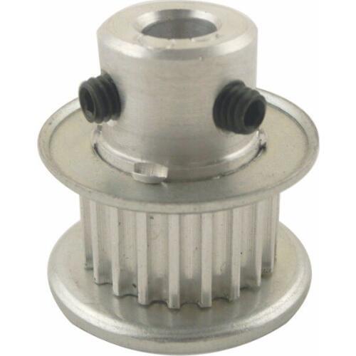 Aluminum Alloy HTD 3M Type 20T 20 Teeth 3mm Pitch 5mm Inner Bore 11mm Belt Width Timing Belt Pulleys