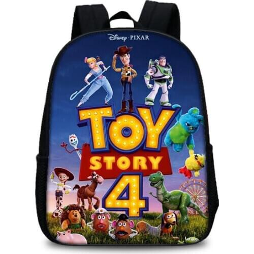 Disney Schoolbag Toy Story 4 Backpack Schoolbags Girls Boys Children School Bags Kindergarten Toddler Backpack