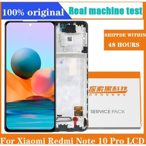 6.67'' Display Replacement For Xiaomi Redmi note 10 Pro Display Touch Screen Digitizer Assembly For Xiaomi Redmi Note 10 pro LCD