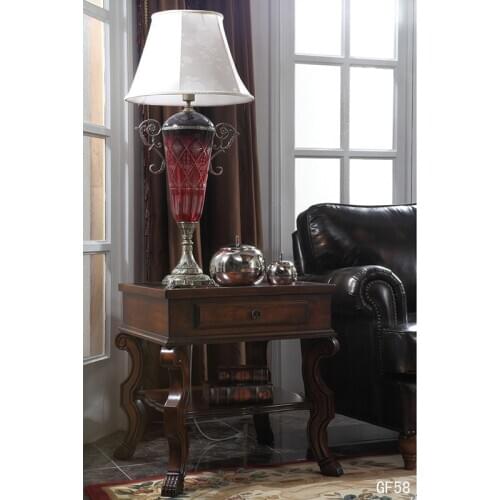 Solid wood end table small table столик из цельного дерева table d'appoint en bois massif petite table GF58